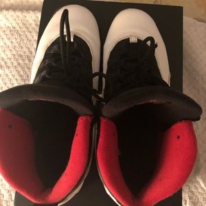 Jordan 10 nickel and dime red white black